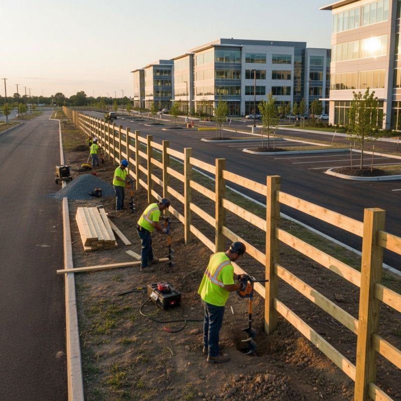 Local Fence Railing Installation pros at work